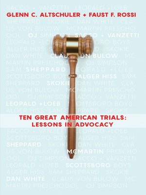 cover image of Ten Great American Trials